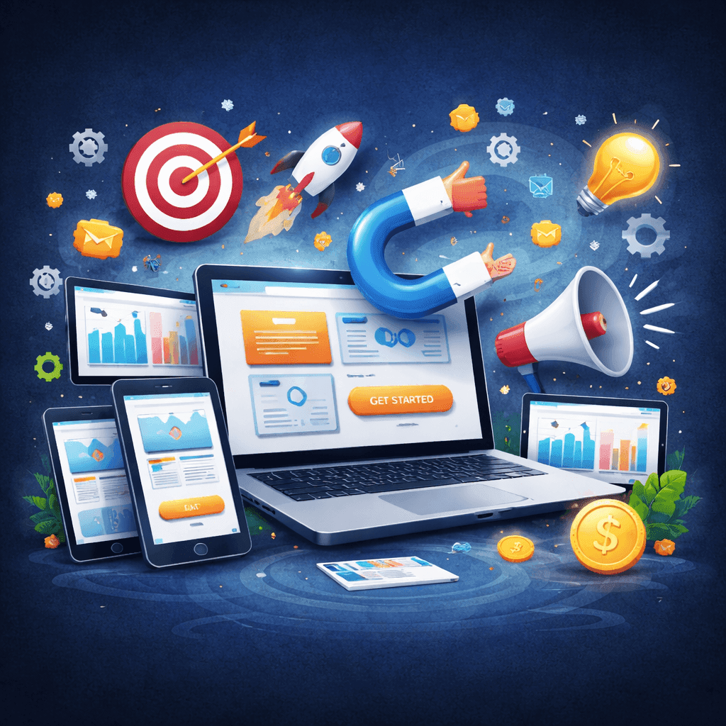 We Design for the Click, the Scroll, and the Conversion.